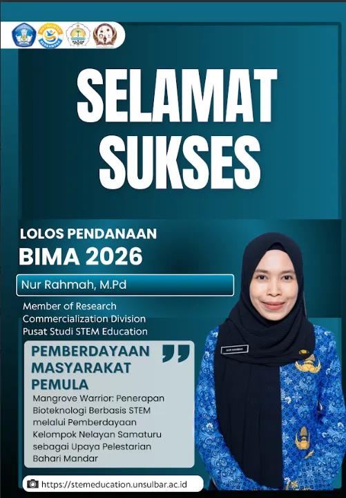 Mangrove Warrior: Penerapan Bioteknologi STEM melalui Pemberdayaan Kelompok Nelayan Samaturu sebagai Upaya Pelestarian Bahari Mandar