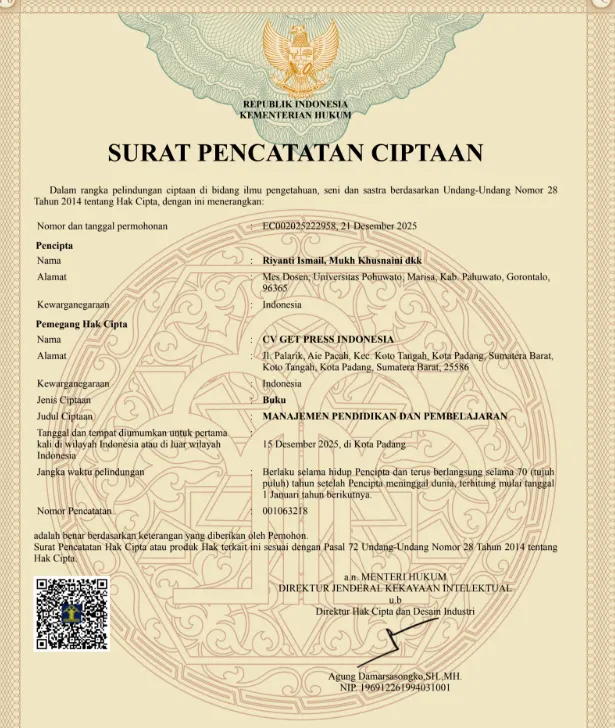 MANAJEMEN PENDIDIKAN DAN PEMBELAJARAN