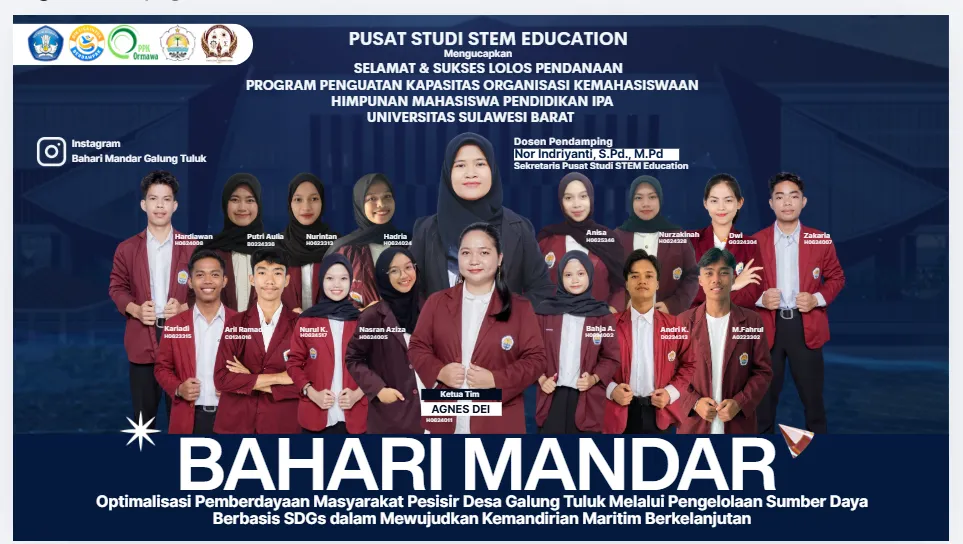 Bahari Mandar: Optimalisasi Pemberdayaan Masyarakat Pesisir Desa Galung Tuluk Melalui Pengelolaan Sumber Daya Berbasis SDGs dalam Mewujudkan Kemandirian Maritim Berkelanjutan